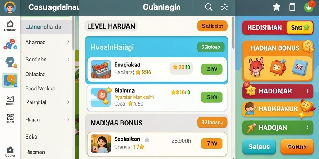 Tampilan utama aplikasi HO777 yang menarik.