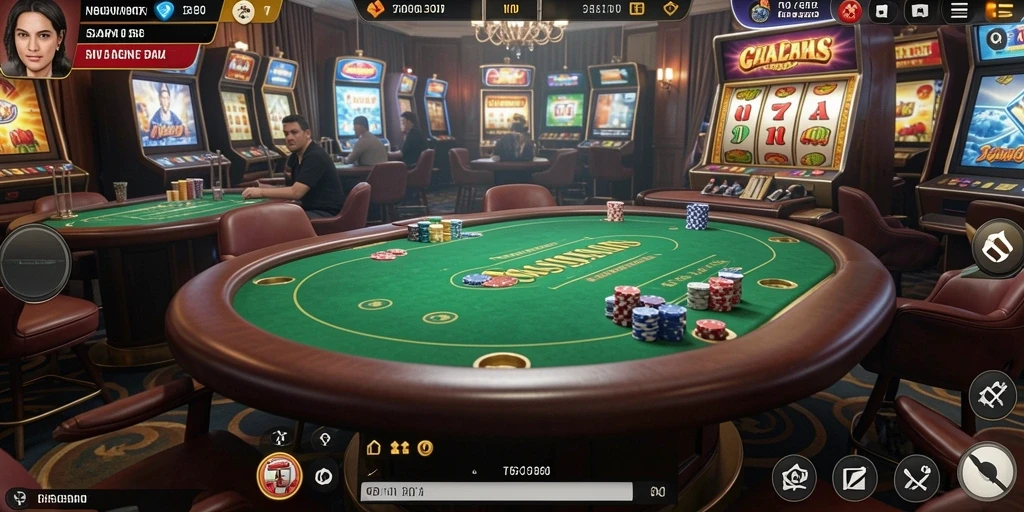 Tangkapan layar menampilkan dunia game yang memukau.