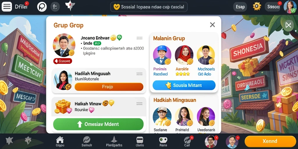 Tampilan antarmuka yang intuitif dan menarik.