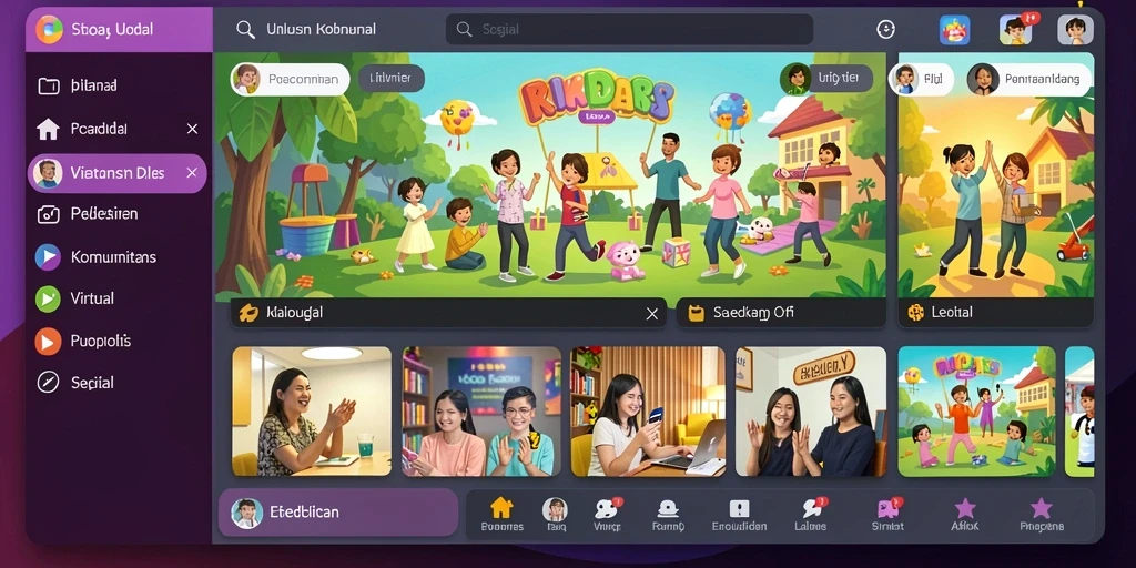 Tampilan antarmuka yang sederhana dan intuitif.