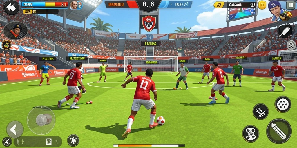 Tampilan grafis yang menawan di KENCANA28.