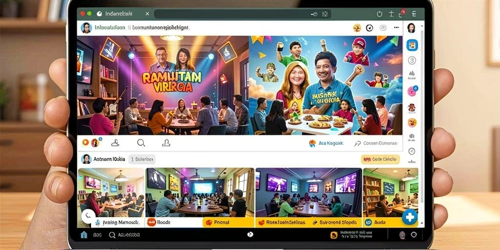Tampilan antarmuka yang user-friendly.
