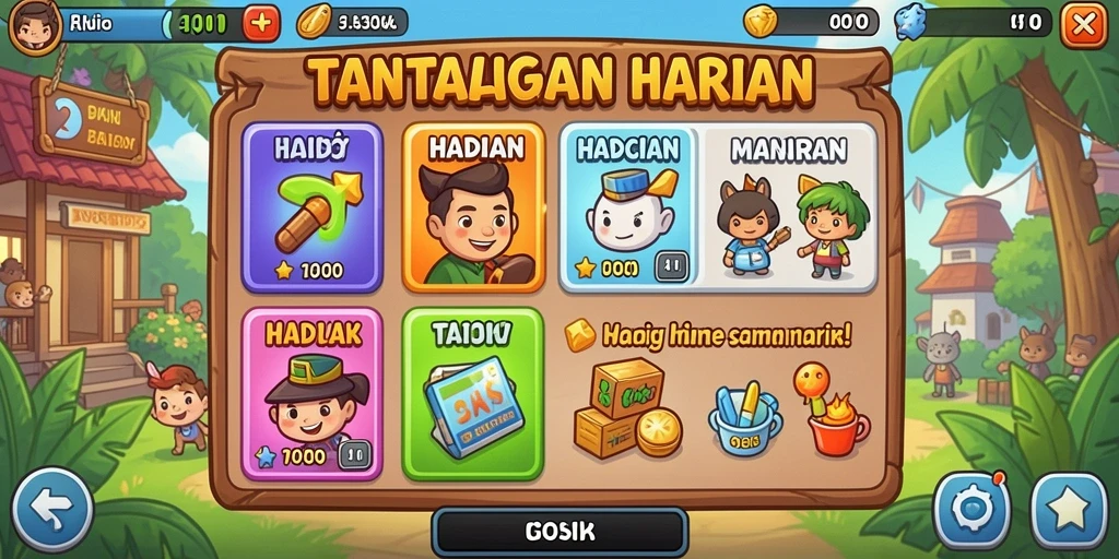 Tampilan antarmuka yang intuitif dan ramah pengguna.