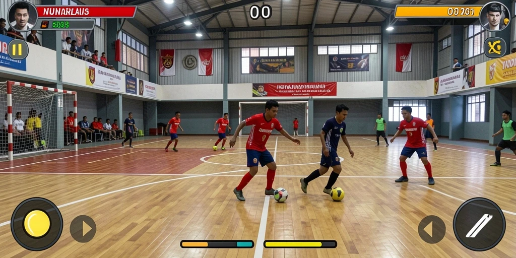 Tampilan antarmuka yang user-friendly.