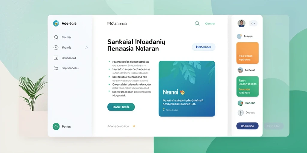 Tampilan antarmuka yang intuitif dan menarik.