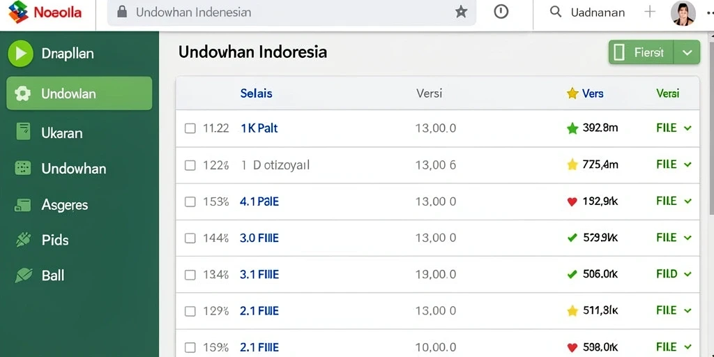 Tampilan awal yang memukau dan ramah pengguna.