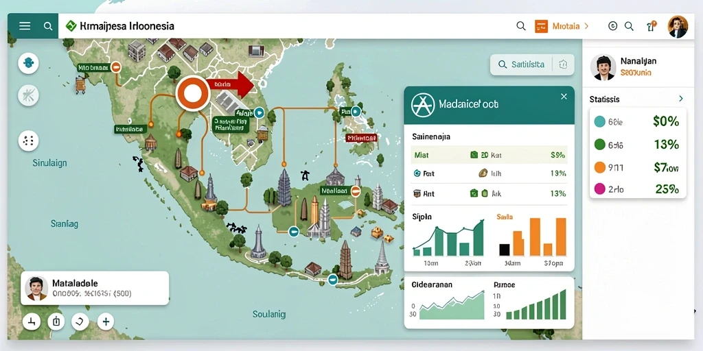 Tampilan antarmuka yang sederhana dan mudah dipahami.